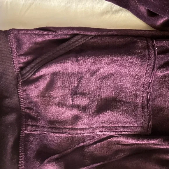Women's Purple Hoodie Jacket - Picture 4 of 6